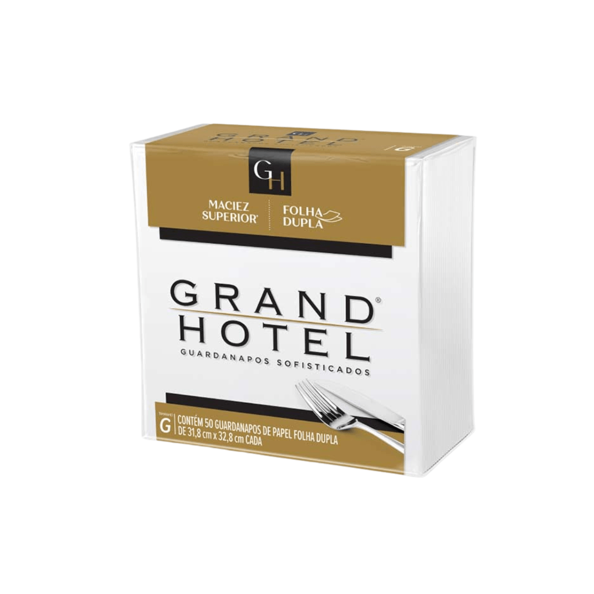 Guardanapo Grande Folha Dupla Grand Hotel